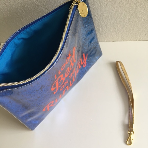 NEW Flight 001 Sparkly Travel Pouch - Picture 4 of 5